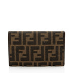 Fendi Vintage Zucca Trifold Compact Wallet (SHF-18439)