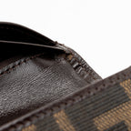 Fendi Vintage Zucca Trifold Compact Wallet (SHF-18439)
