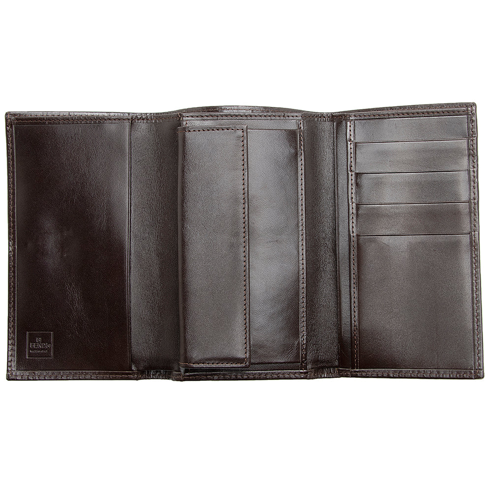 Fendi Vintage Zucca Trifold Compact Wallet (SHF-18439)