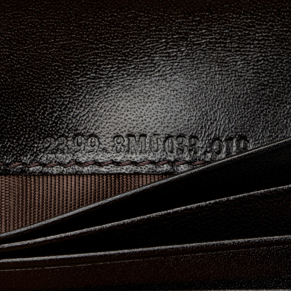 Fendi Vintage Zucchino French Wallet (SHF-vN8WMD)