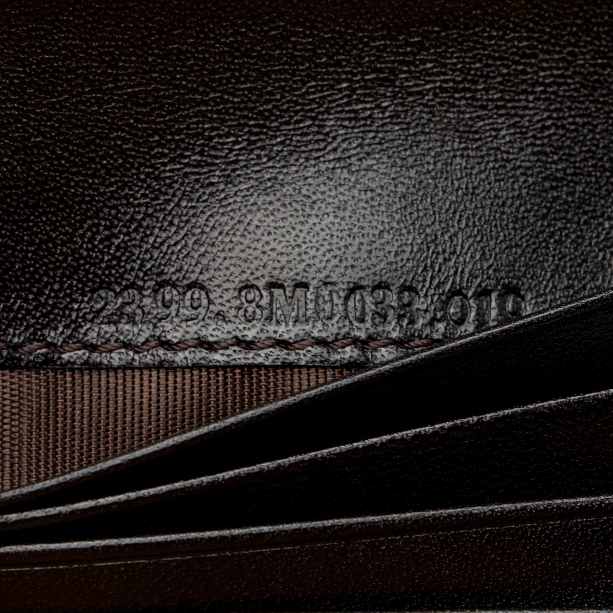 Fendi Vintage Zucchino French Wallet (SHF-vN8WMD)