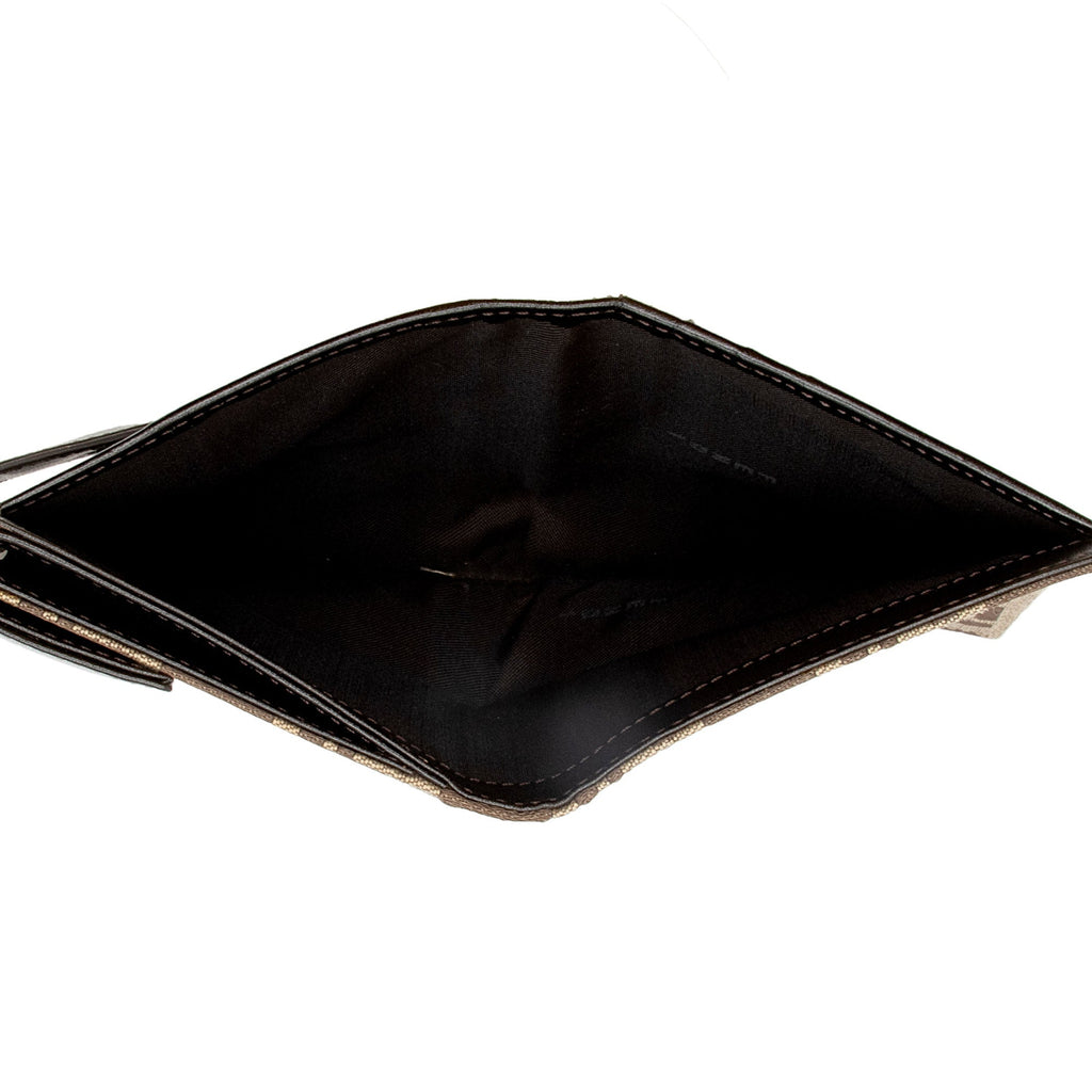 Fendi Vintage Zucchino French Wallet (SHF-vN8WMD)