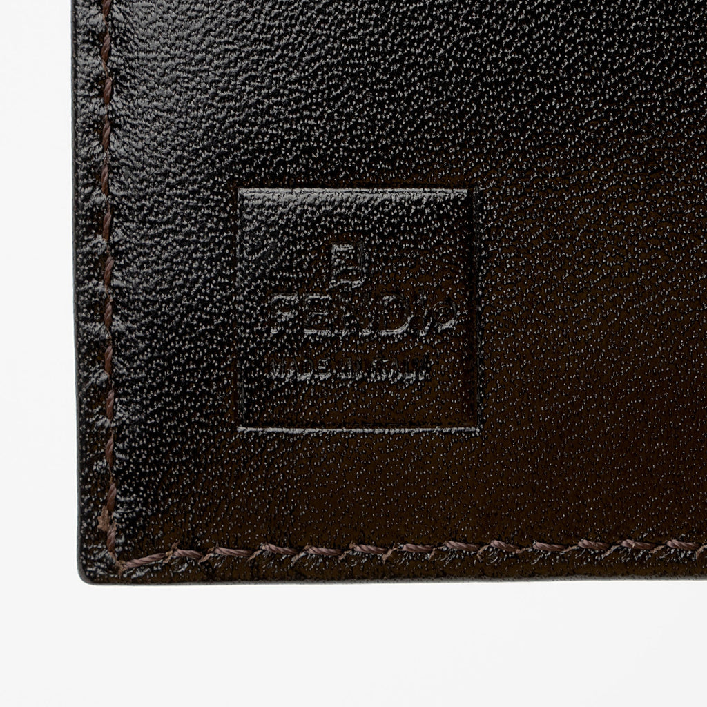 Fendi Vintage Zucchino French Wallet (SHF-vN8WMD)