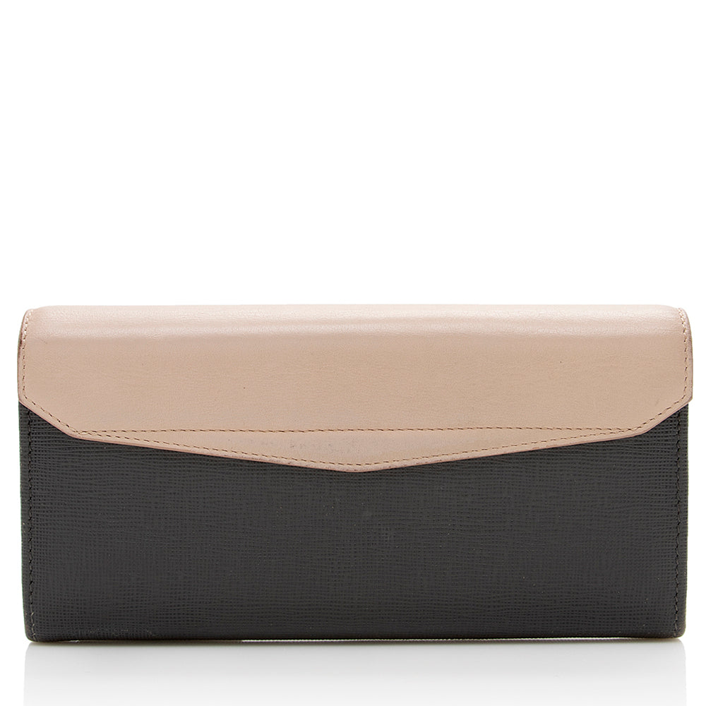 Fendi Vitello Elite 2Jours Wallet - FINAL SALE (SHF-17387)