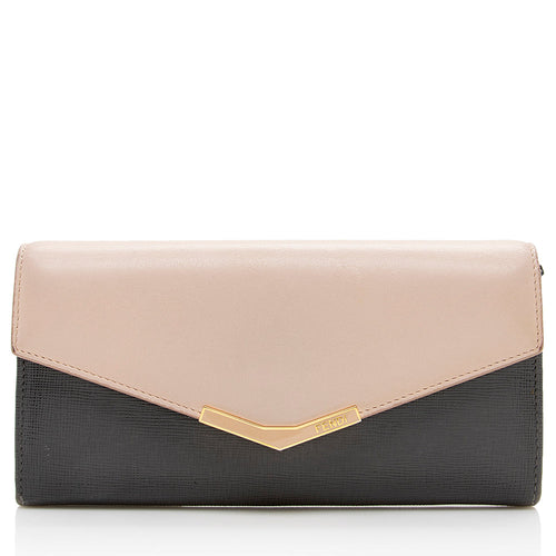 Fendi Vitello Elite 2Jours Wallet - FINAL SALE (SHF-17387)