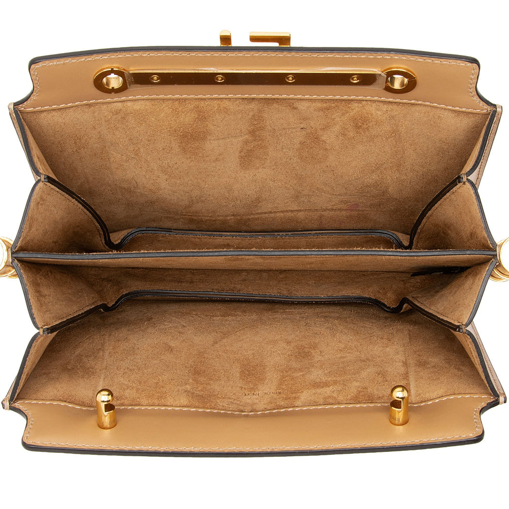 Fendi Vitello King Luxor Touch Shoulder Bag (SHF-UiVdWp)