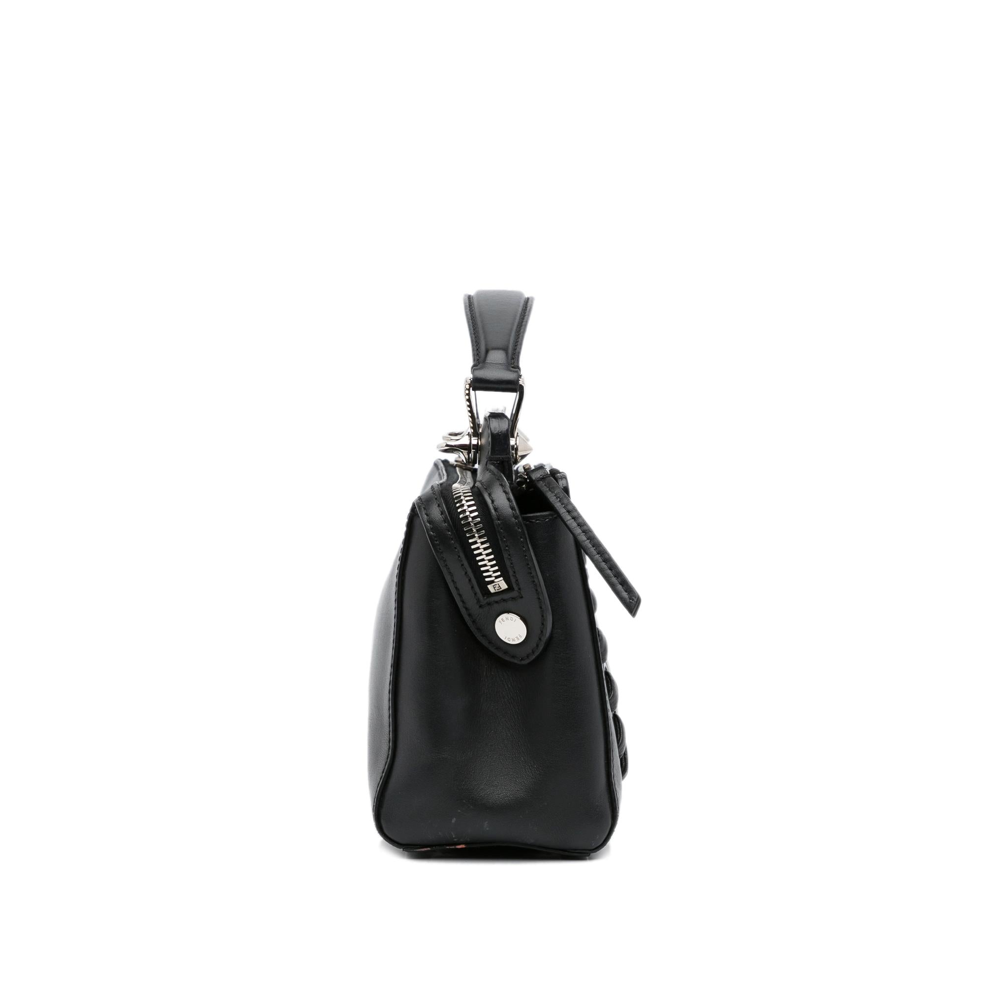 Fendi Whipstitch Dotcom Satchel (SHG-0K3gTl)