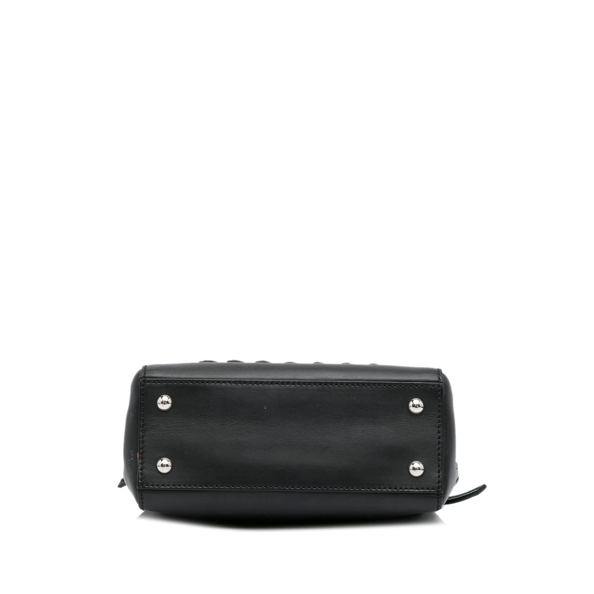 Fendi Whipstitch Dotcom Satchel (SHG-0K3gTl)