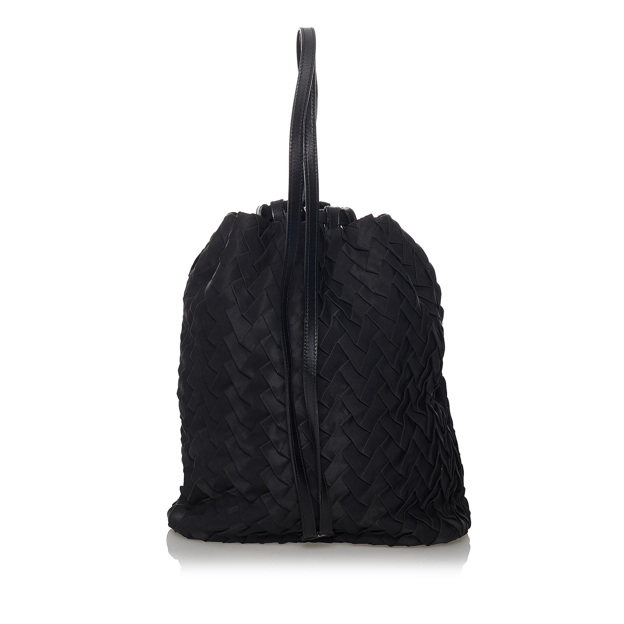 Fendi Woven Canvas Backpack (SHG-31306)