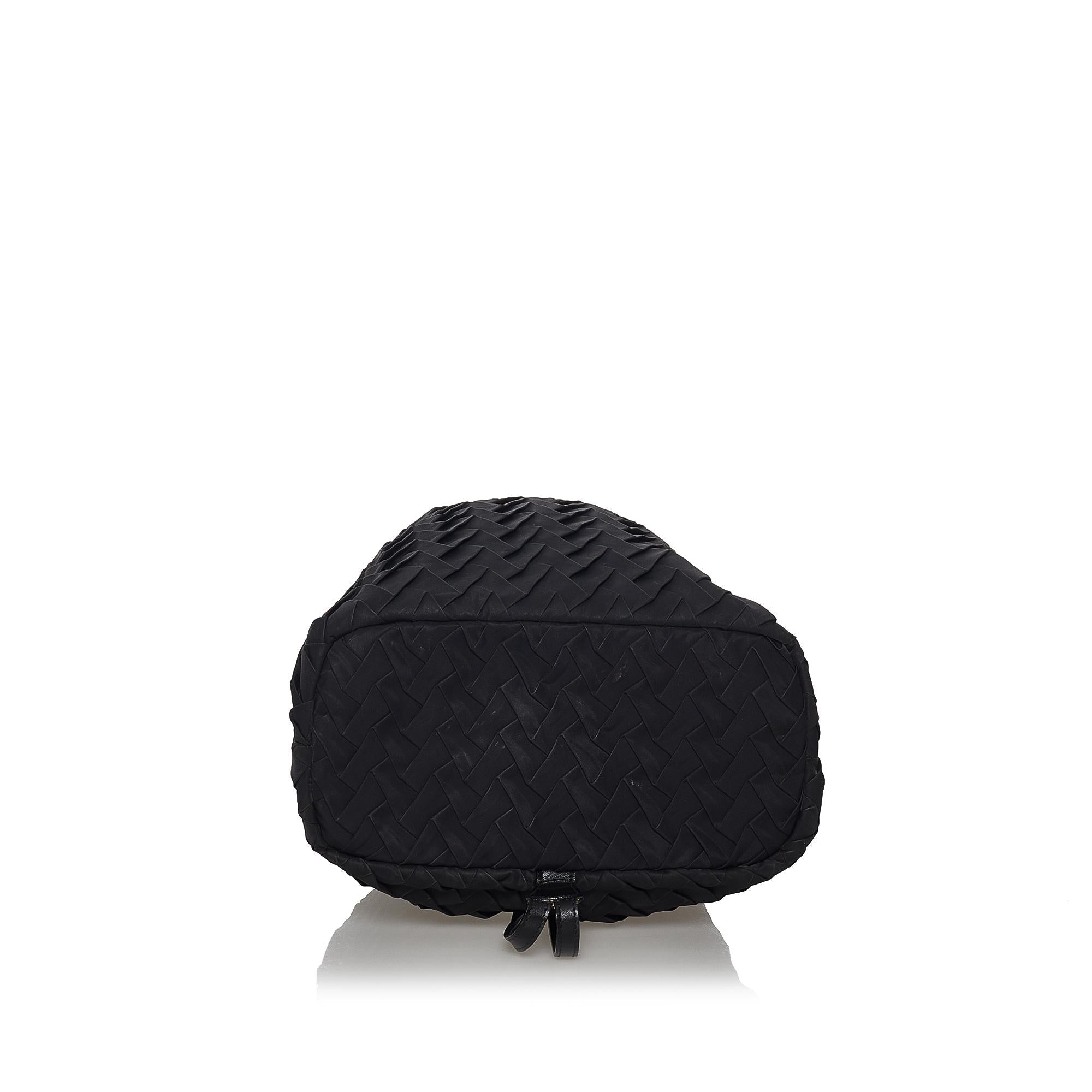 Fendi Woven Canvas Backpack (SHG-31306)