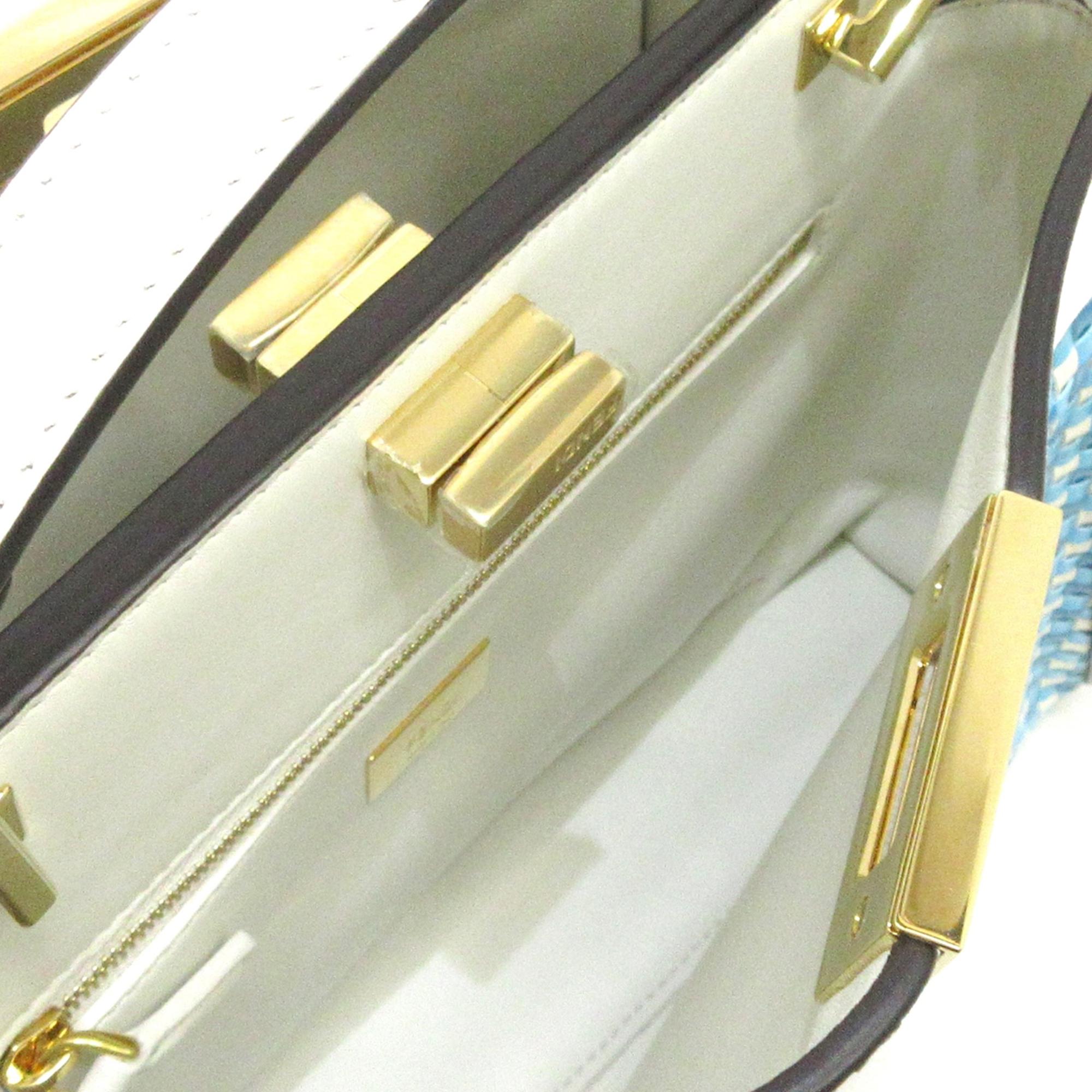 Fendi Woven Peekaboo Satchel (SHG-uY7B6k)