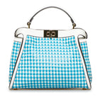 Fendi Woven Peekaboo Satchel (SHG-I4IFas)