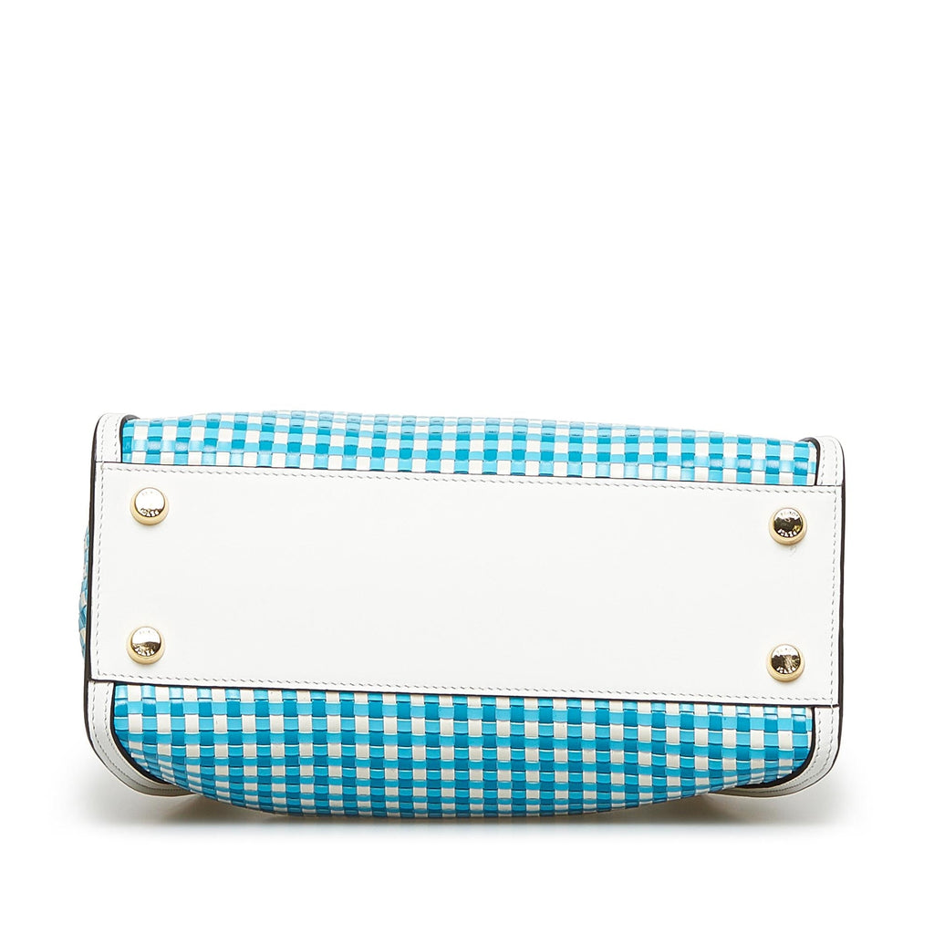 Fendi Woven Peekaboo Satchel (SHG-I4IFas)