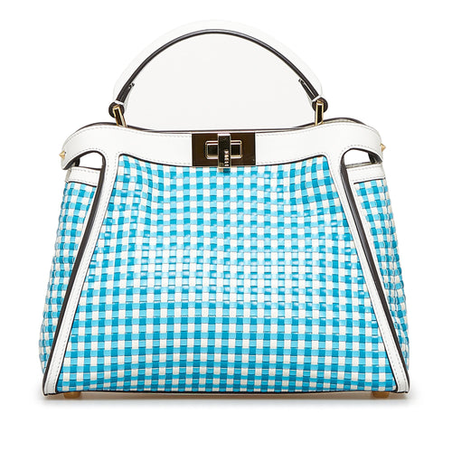 Fendi Woven Peekaboo Satchel (SHG-I4IFas)