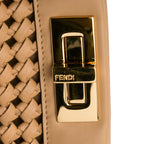 Fendi Woven Peekaboo Satchel (SHG-7Fz4ti)