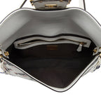 Fendi X Fila Mania Calfskin Beaded Baguette Shoulder Bag (SHF-bdJOQe)