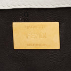 Fendi X Fila Mania Calfskin Beaded Baguette Shoulder Bag (SHF-bdJOQe)