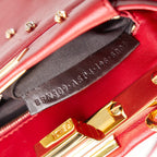 Fendi XS Studded Crystal Stars Peekaboo Iconic Satchel (SHG-qwNGea)