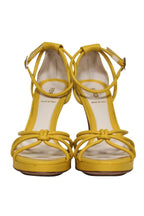 Fendi - Yellow Strappy Heels Sz 8