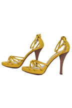 Fendi - Yellow Strappy Heels Sz 8
