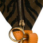 Fendi Zebra Print Canvas Hobo (SHG-RSZLfY)