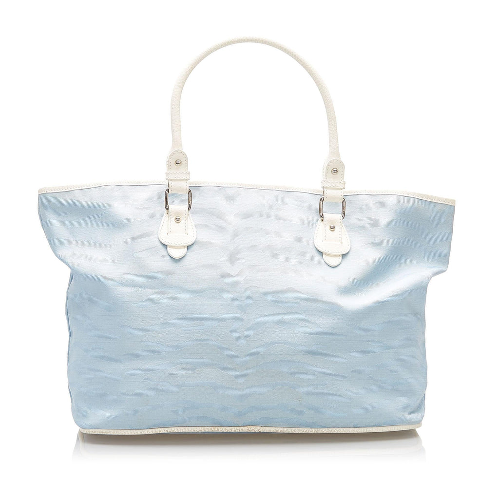 Fendi Zebra Print Canvas Tote Bag (SHG-22880)