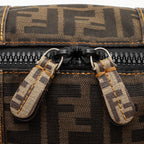 Fendi Zucca B Mix Medium Boston Bag (SHF-EoAec3)
