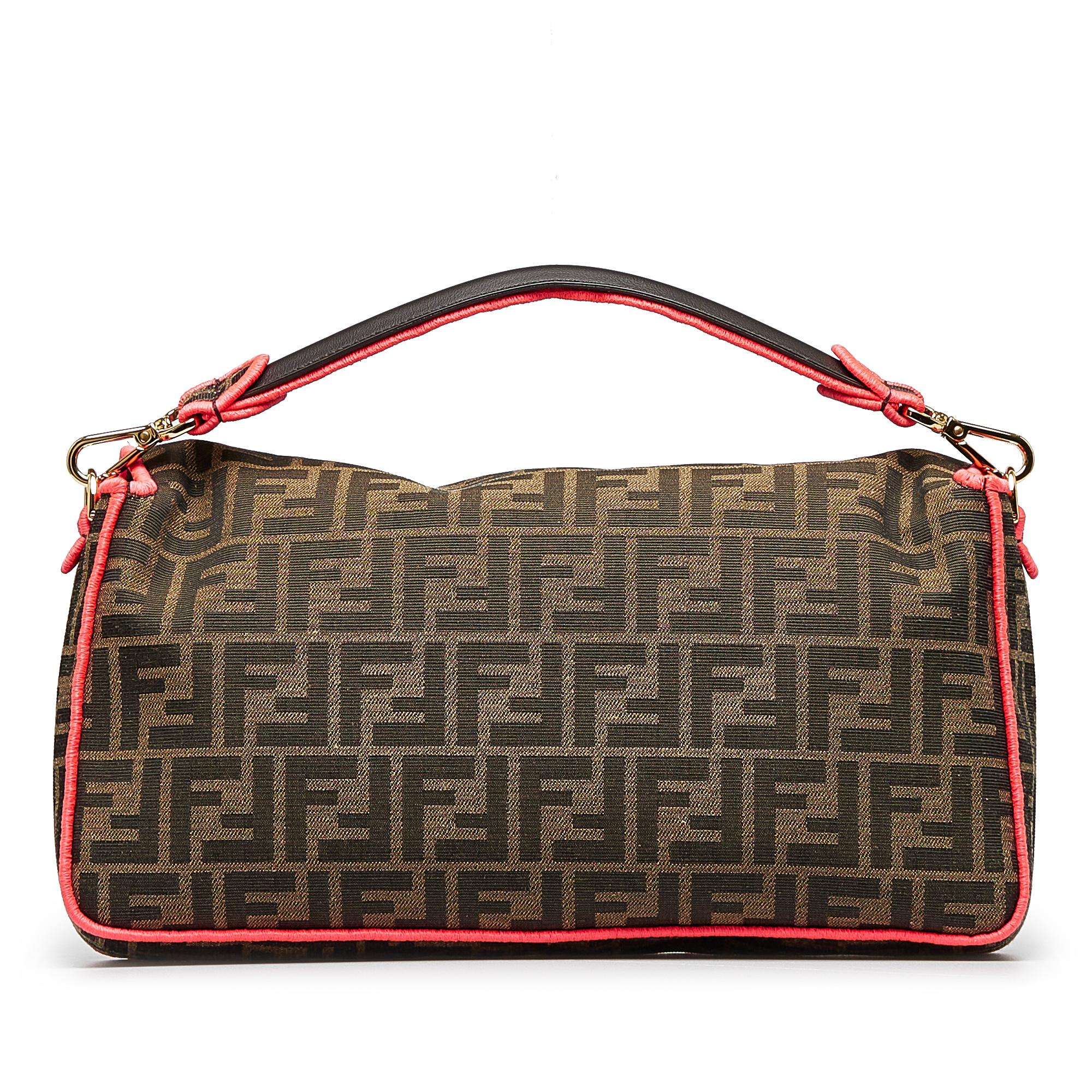 Fendi Zucca Baguette Satchel (SHG-MOyN7d)