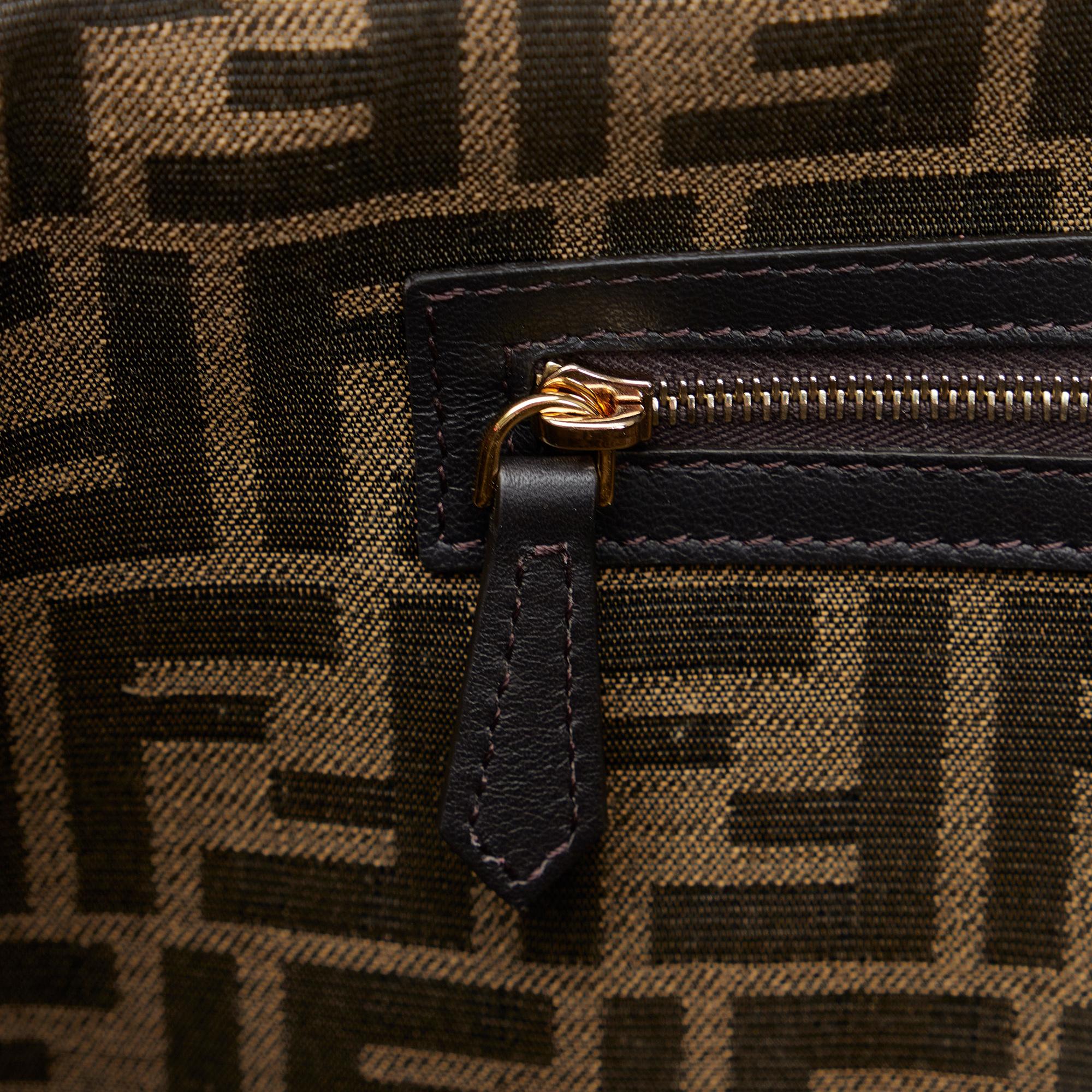 Fendi Zucca Baguette Satchel (SHG-MOyN7d)