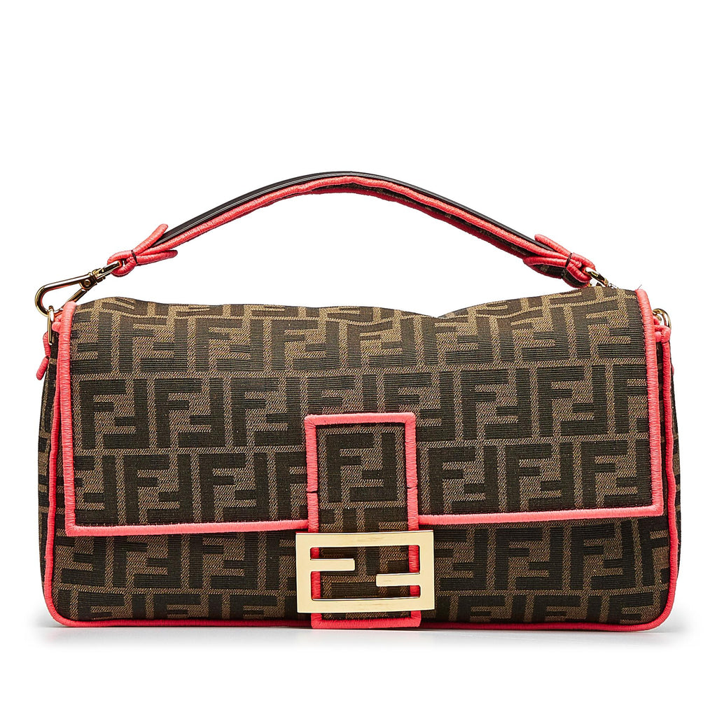 Fendi Zucca Baguette Satchel (SHG-MOyN7d)