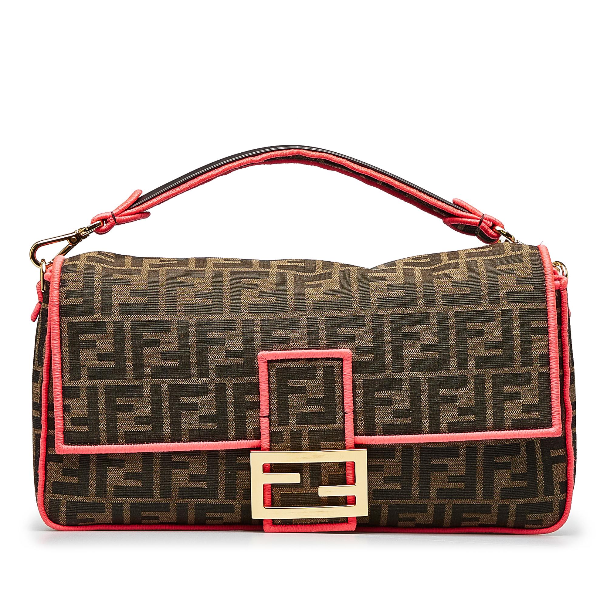 Fendi Zucca Baguette Satchel (SHG-MOyN7d)
