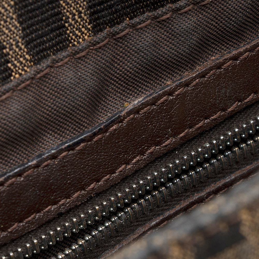 Fendi Zucca Baguette Shoulder Bag - FINAL SALE (SHF-20855)