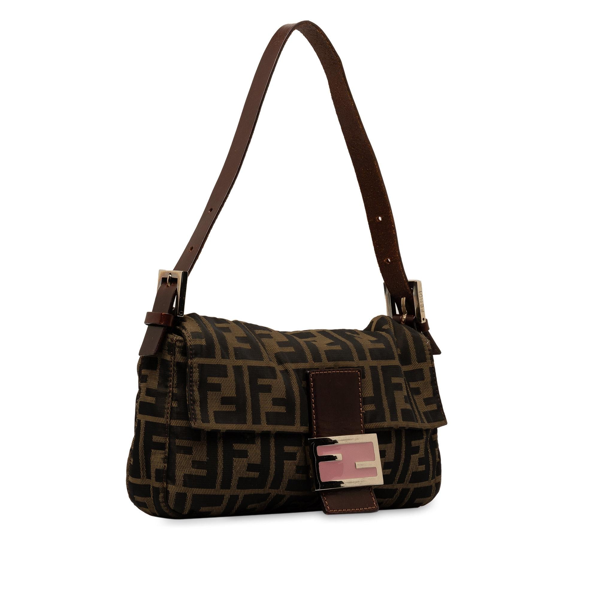 Fendi Zucca Baguette (SHG-SSplWk)