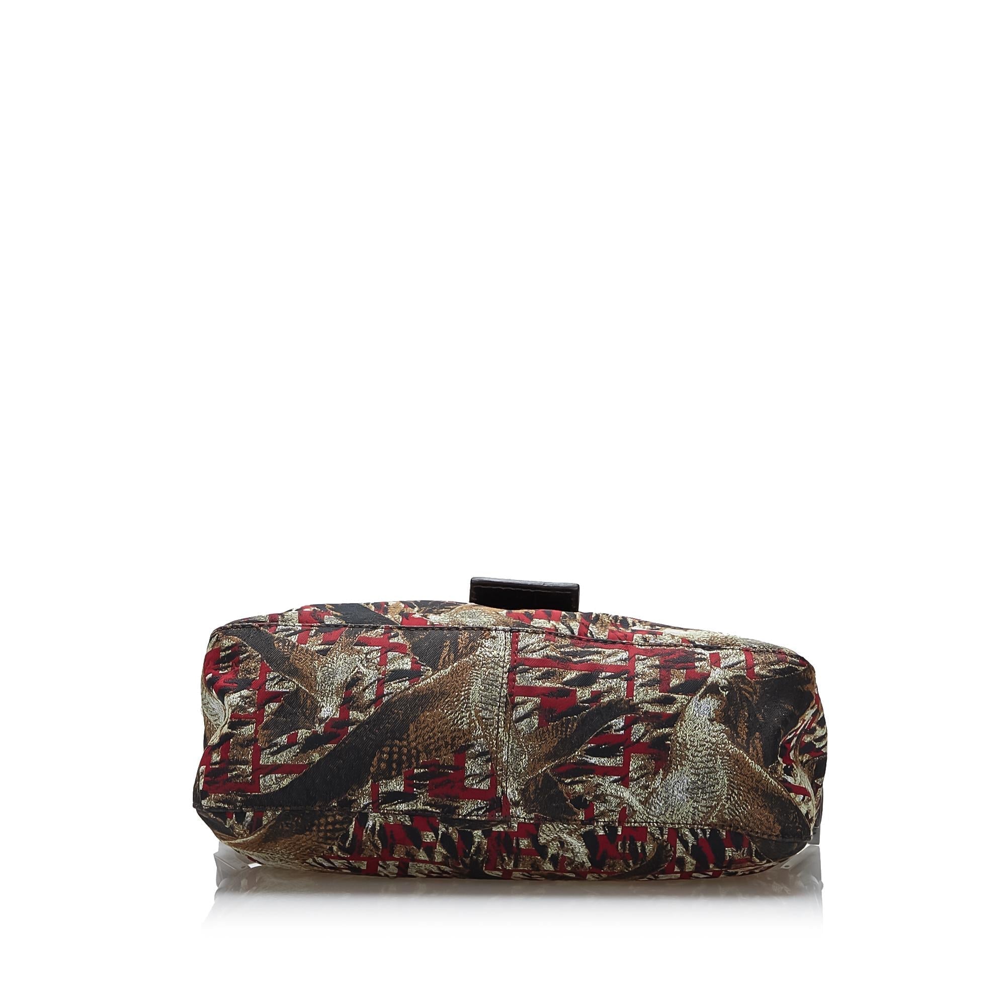 Fendi Zucca Bird Baguette (SHG-4MNS3d)