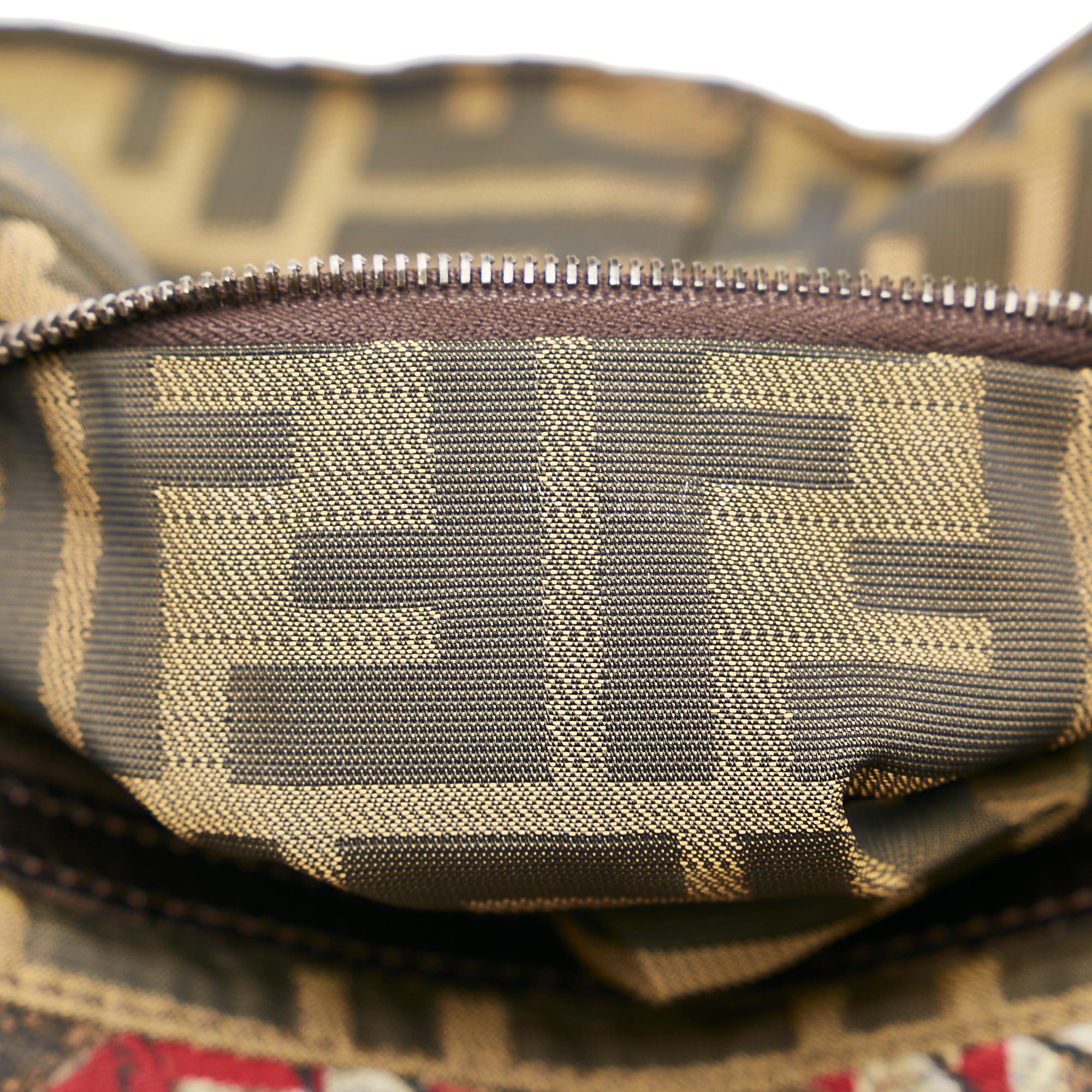 Fendi Zucca Bird Baguette (SHG-4MNS3d)