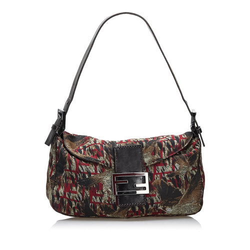 Fendi Zucca Bird Baguette (SHG-4MNS3d)