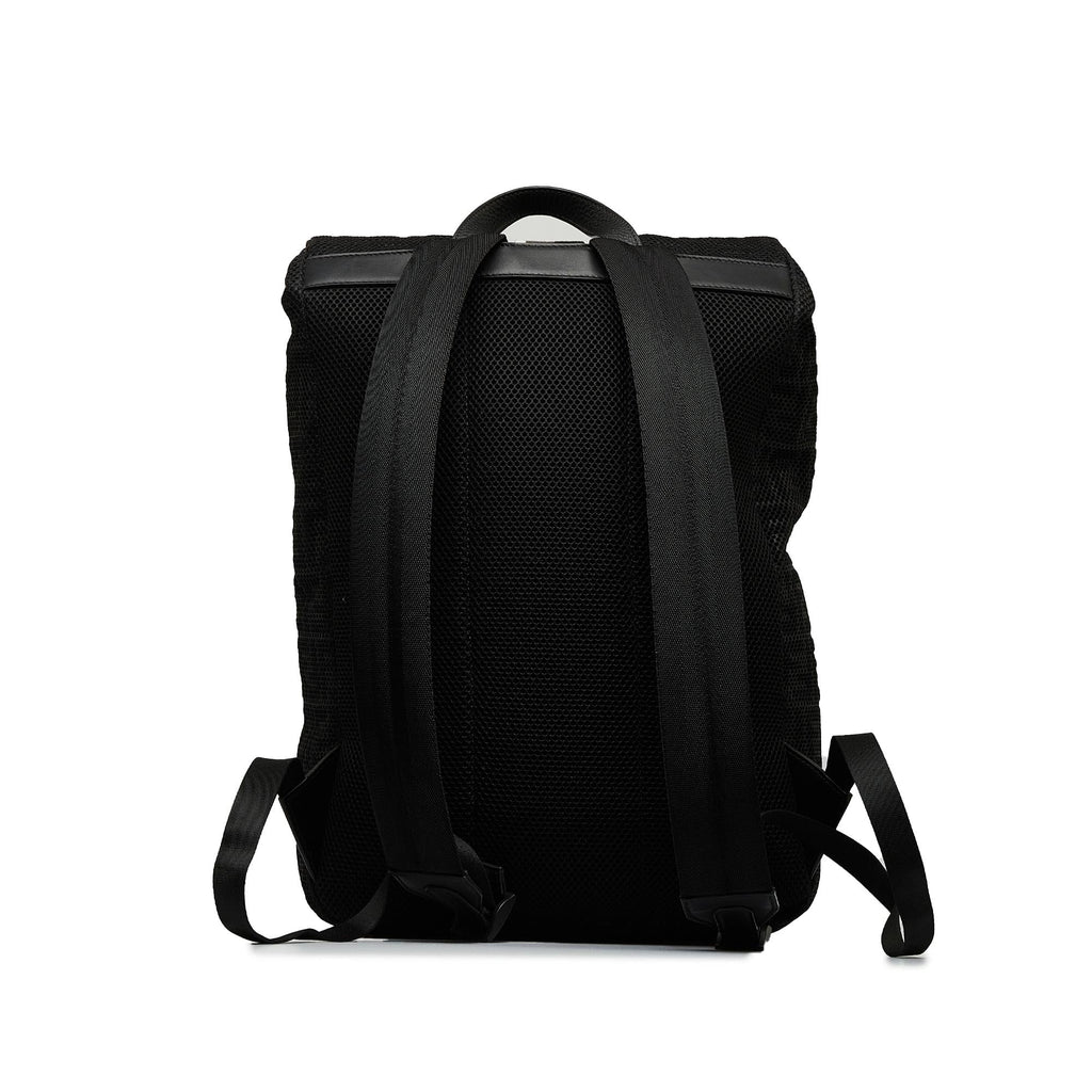 Fendi Zucca Buckle Flap Backpack (SHG-CXXC0L)