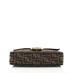 Fendi Zucca Calfskin Baguette Shoulder Bag (SHF-J0QlAm)