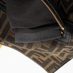 Fendi Zucca Calfskin Baguette Shoulder Bag (SHF-J0QlAm)