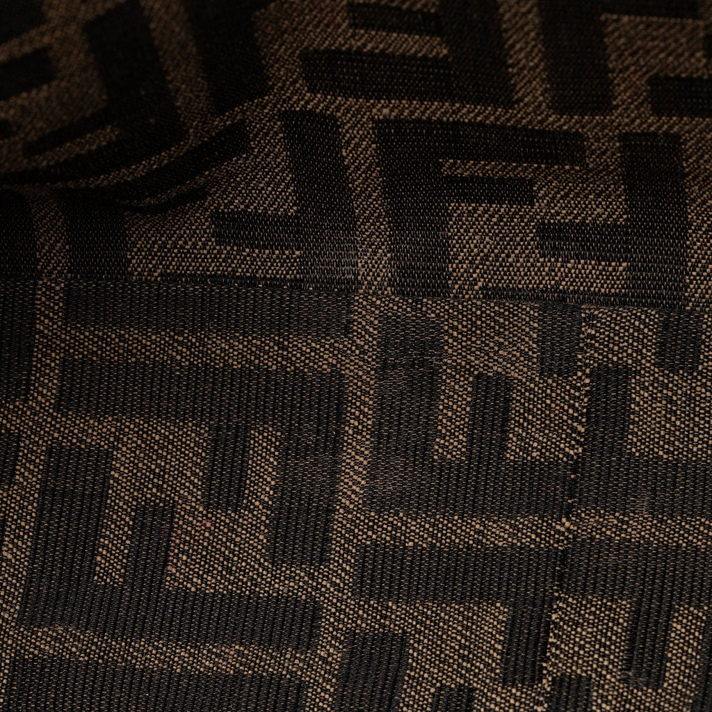 Fendi Zucca Calfskin Baguette Shoulder Bag (SHF-J0QlAm)