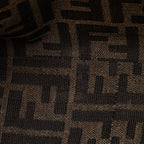 Fendi Zucca Calfskin Baguette Shoulder Bag (SHF-J0QlAm)