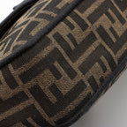 Fendi Zucca Calfskin Baguette Shoulder Bag (SHF-J0QlAm)