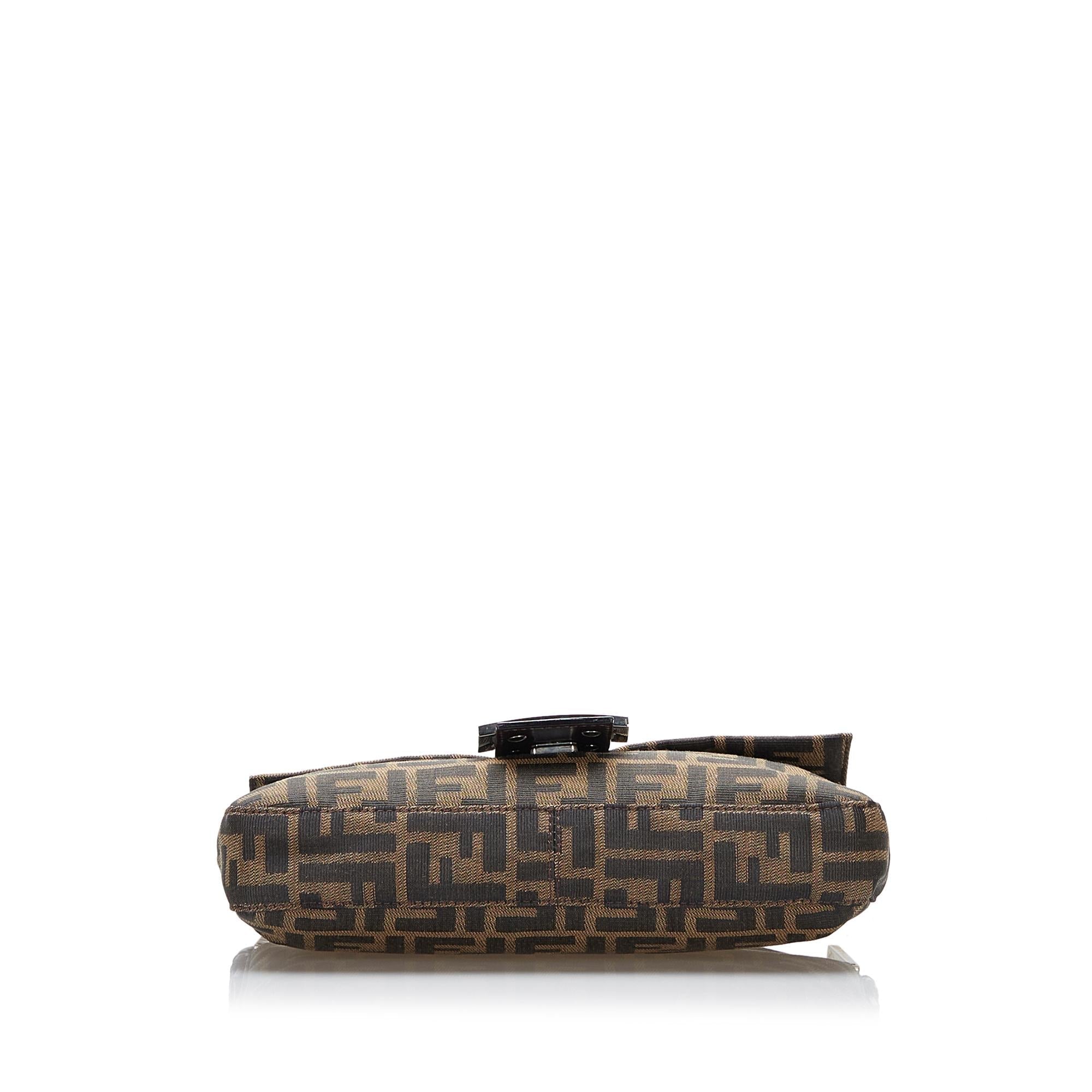 Fendi Zucca Canvas Baguette (SHG-edz7TO)