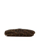 Fendi Zucca Canvas Croissant Hobo (SHG-pRbqrM)