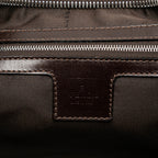 Fendi Zucca Canvas Croissant Hobo (SHG-pRbqrM)