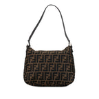 Fendi Zucca Canvas Double Flap Mamma (SHG-mRD6kN)