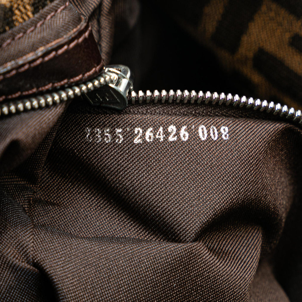 Fendi Zucca Canvas Double Flap Mamma (SHG-mRD6kN)