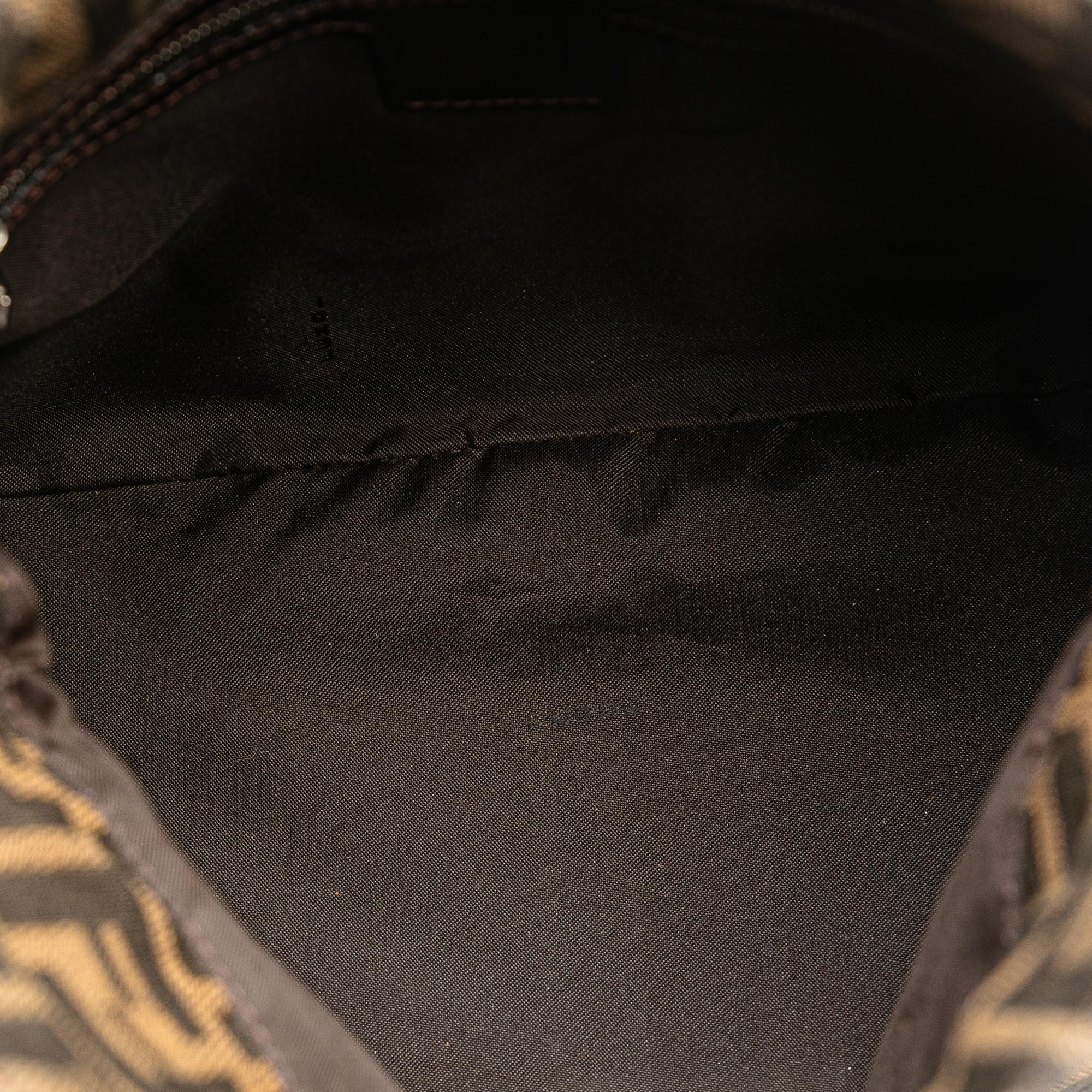 Fendi Zucca Canvas Double Flap Mamma (SHG-JALFTi)