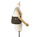 Fendi Zucca Canvas Double Flap Mamma (SHG-JALFTi)