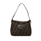 Fendi Zucca Canvas Double Flap Mamma (SHG-Bc9JXa)